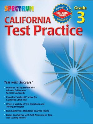 cover image of California Test Practice, Grade 3